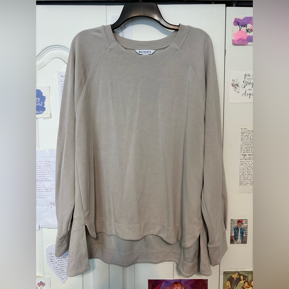 Athleta Gray Sweatshirt